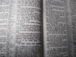 What does the bible say about faith which works, definition of faith